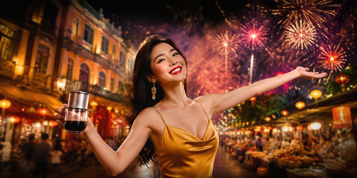 Thành viên VIP pm2 nhận thưởng tại Hà Nội bên tách cà phê