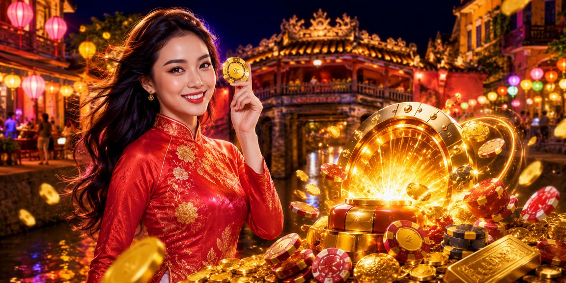 Người chơi tại Hội An đọc hướng dẫn chơi game có trách nhiệm trên điện thoại