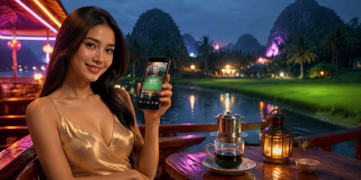 Người dùng Ninh Bình chơi casino trên điện thoại di động pm2 bên tách cà phê